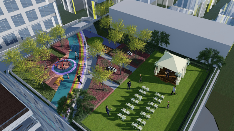 汪滋松：屋頂上的靈動海洋與城市會客廳