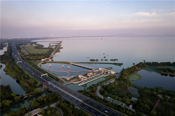 無(wú)錫太湖流域小溪港魚(yú)咀公園