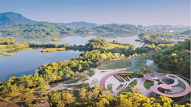 深圳首個(gè)零碳文體公園建成開(kāi)園