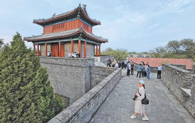北京:宛平城城墻正式開放