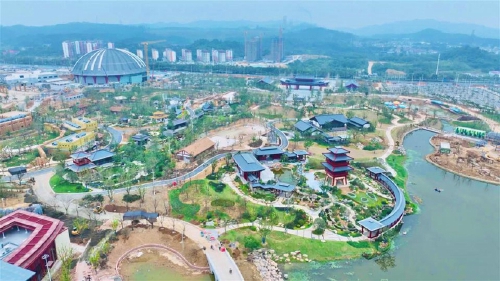 鄂州園博園建設(shè)進(jìn)入收尾階段